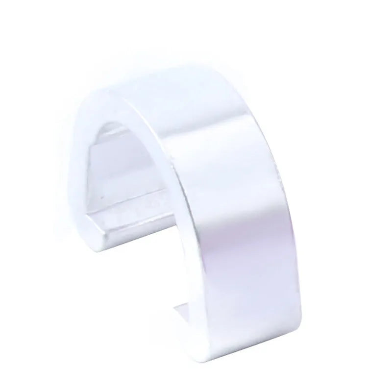 Aluminium alloy C buckle hardware fasteners in multiple colours 10.2x13x5mm