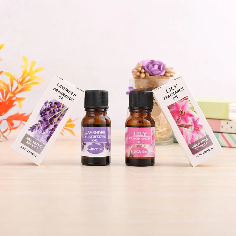 10ml water soluble aromatherapy essential oil bottle with Lavender label for humidifier
