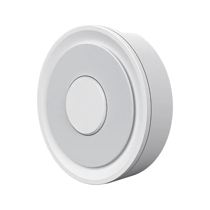 White intelligent ZigBee dual mode wired gateway home control hub 78mm