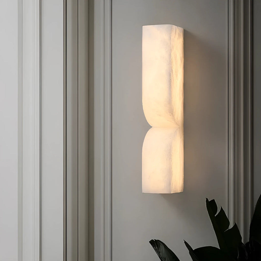 Copper modern Nordic wall lamp strip for bedroom bedside lighting