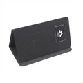 Folding wireless charging mouse pad set with cloth surface, luminous glow, and 2.4G Bluetooth mouse, packed with handbag