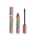 Black waterproof mascara tube for long thick eyelashes with durable curl