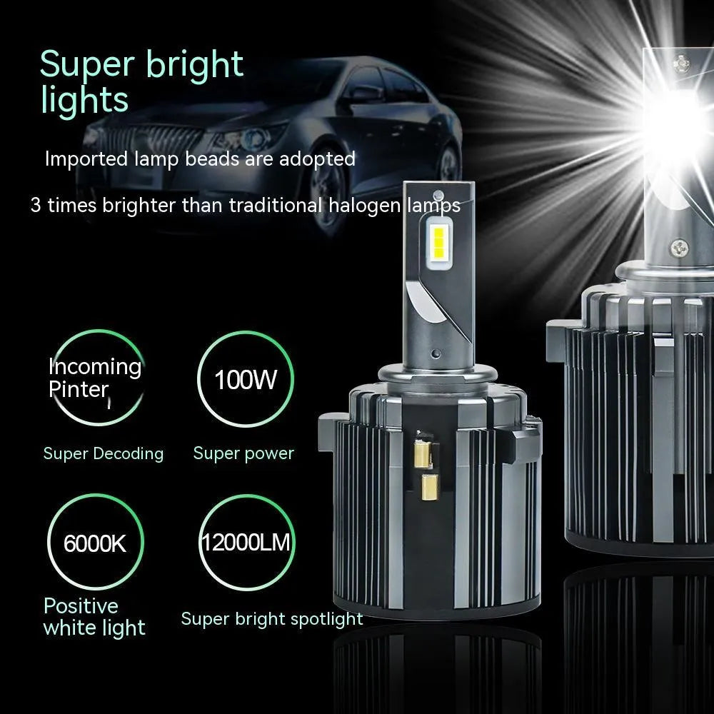Volkswagen Golf 7 LED low beam headlight bulb in aluminium housing