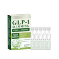 Vitality Slimming Drops in 5 dropper bottles, with mint leaf extract and vitamin B1 supplement