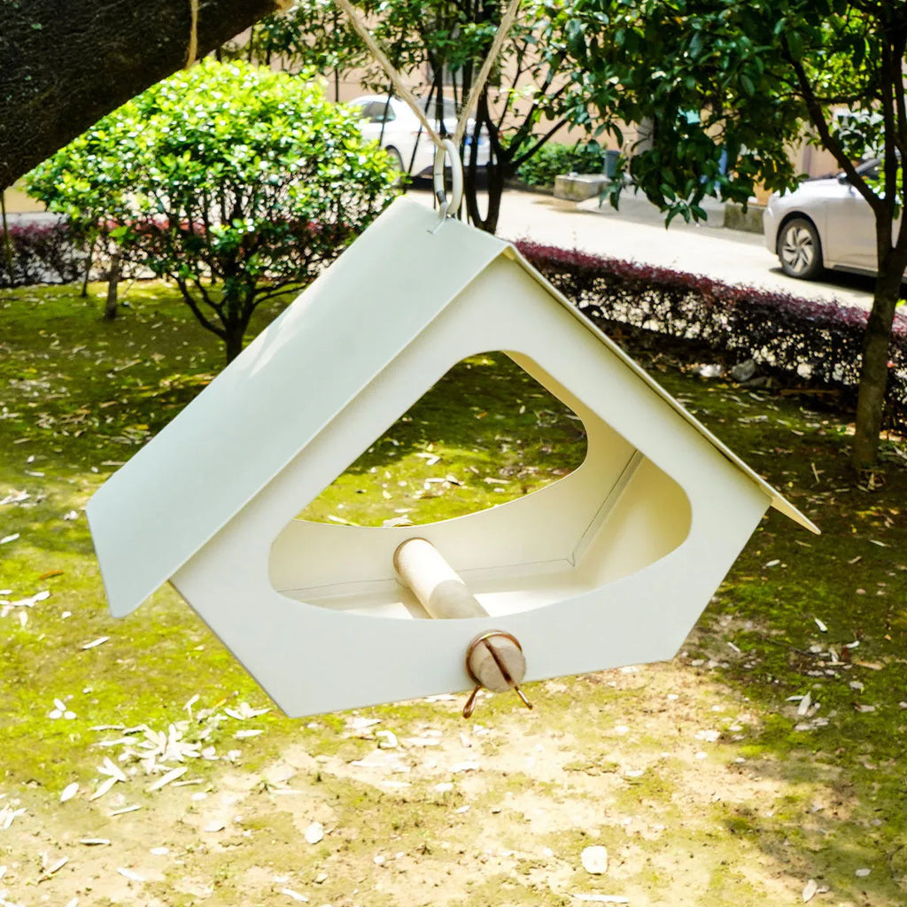 European-style iron bird nest with anti-rain design for outdoor courtyard decoration, in colour NL-01H or NL-01B