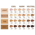 Waterproof concealer pen with 24 shade options for contour and nose shadow coverage
