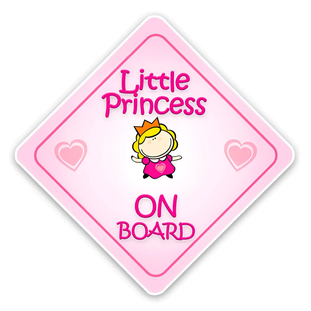 Reflective baby on board car stickers with various baby designs in pet material