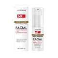 30g tube of lightweight facial sunscreen cream with hyaluronic acid and Centella asiatica extract