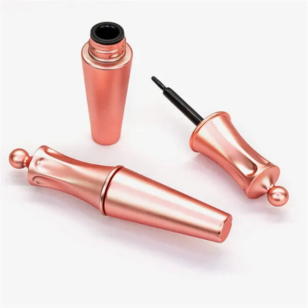 Magnetic eyeliner and false eyelash set with tweezer, waterproof, reusable, 0.2 mm silicone fibres, natural look