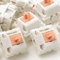Single panda shaft tactile mechanical keyboard switch for DIY installation.