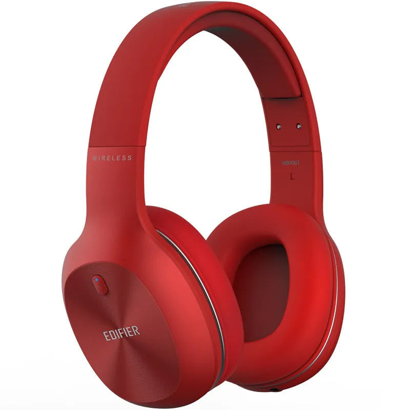 Black Bluetooth sports headset with over-ear cups showing side profile