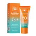 Double tube 50g multi-effect sunscreen and makeup primer product for universal skin types