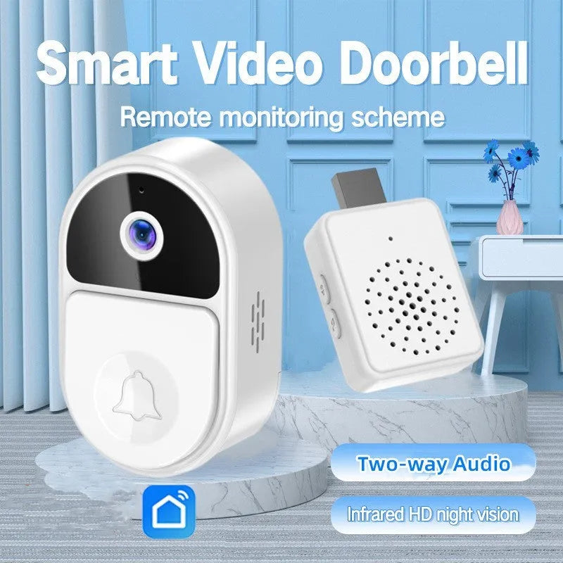Doodle Smart Visual Doorbell V8 with two-way intercom USB charging black or white