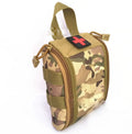 Tactical medical kit for outdoor camping and climbing with first aid supplies in five colour options.