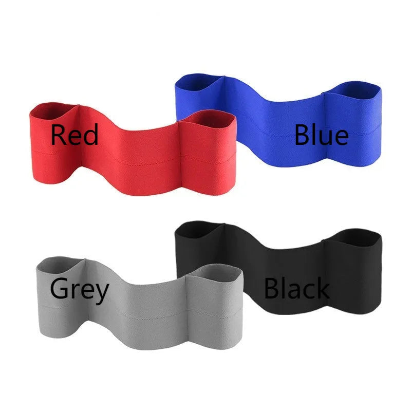 Elastic elbow support bandage for boxing and fitness training, shown in red colour.