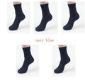 Men's bamboo fibre business socks with small square pattern in black, grey blue, iron grey, navy blue, or silver grey
