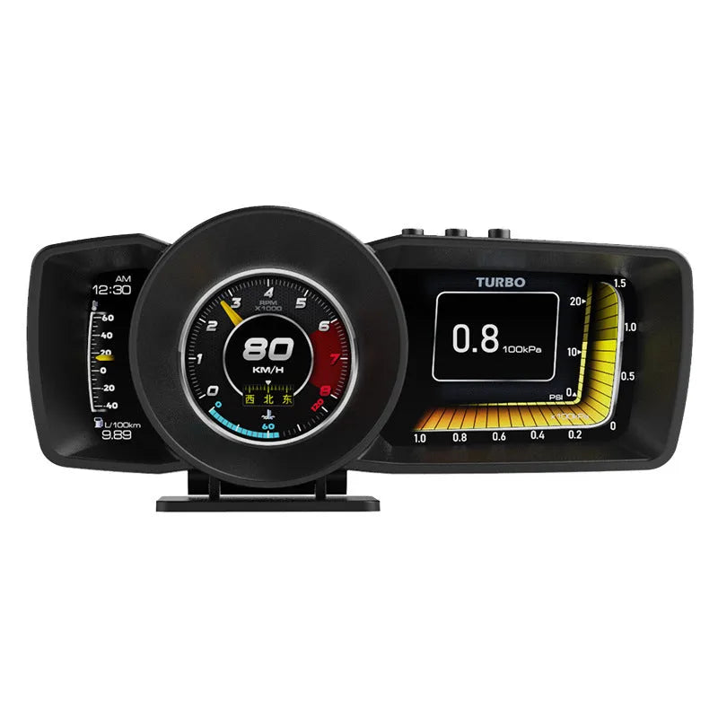 A600 OBDII monitor driving computer with TFT display and GPS BeiDou system