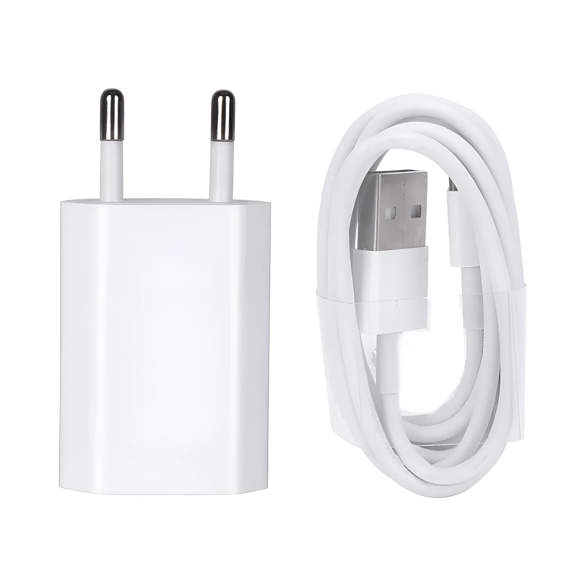 5V 2A USB charger and cable for iPhone and iPad smartphones and tablets