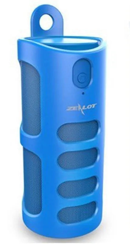Compact wireless Bluetooth speaker with call functions and rechargeable battery in multiple colour options