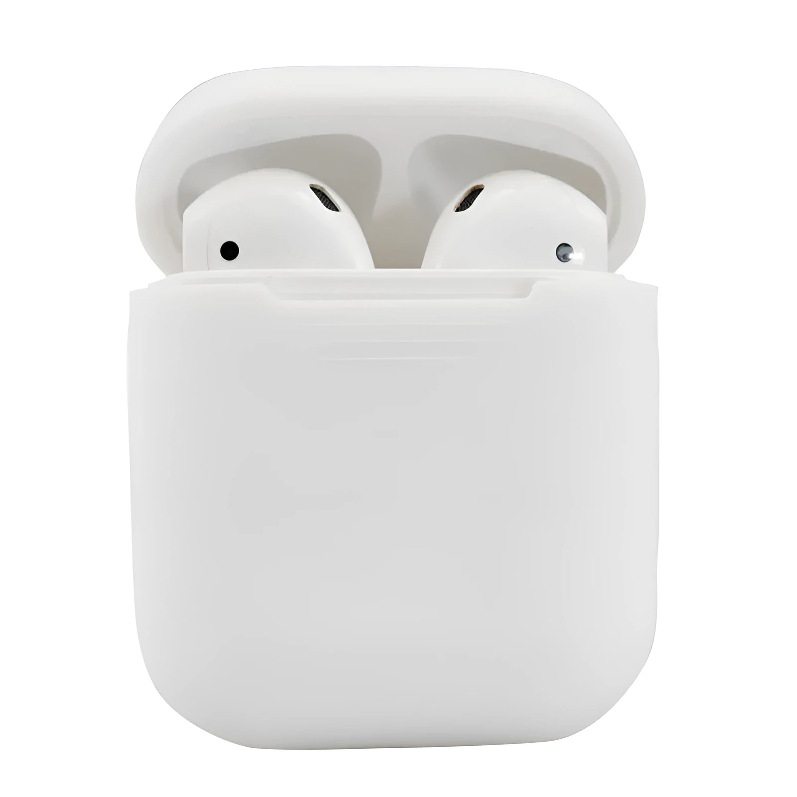 Silicone protective cover case for Apple AirPods in various colours with anti-drop design
