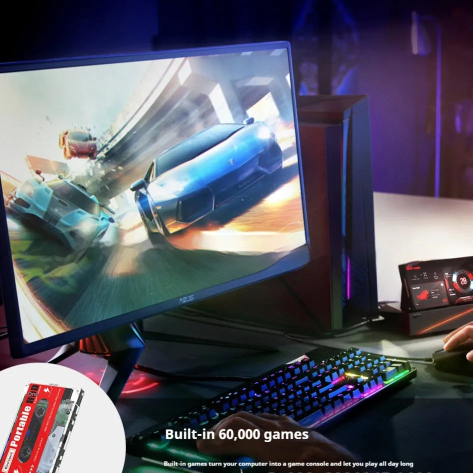 External mechanical hard disk for mobile gaming with 2TB capacity in PC enclosure