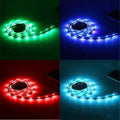 USB LED strip light 1 metre SMD5050 multi-colour decorative lamp with USB cable