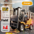 Bluetooth remote control alloy forklift 1:64 scale with mobile phone connection and accessories
