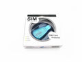 Blue USB 2.0 SIM card reader for mobile phone data backup and editing