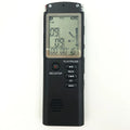 USB professional voice recorder with compact design and external microphone connection