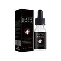 Nail glue remover bottle and applicator brush for acrylic and gel nail removal.