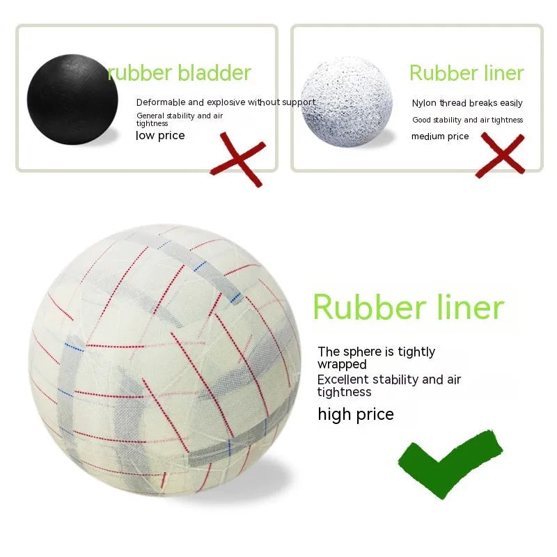 Fluorescent green size 5 PU football for training and league matches