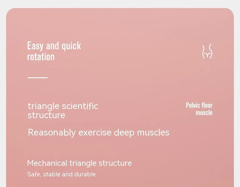 Pelvic floor muscle trainer device with counter in grey, blue, green, or pink colours