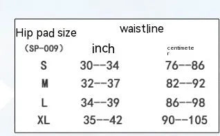 Black cycling hip protection pants with multifunctional padded design for sports safety