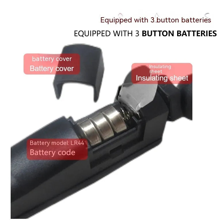 Golf putter laser aiming instrument for putting alignment training with laser sight options