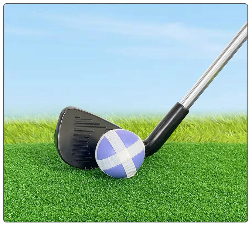 Golf metal club parent-child outdoor toy with adult club and children's club colour options