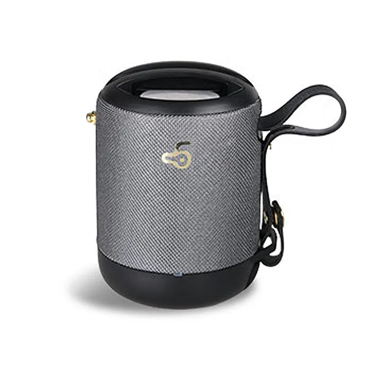 Wireless portable mini waterproof bluetooth speaker in multiple colours with carrying strap