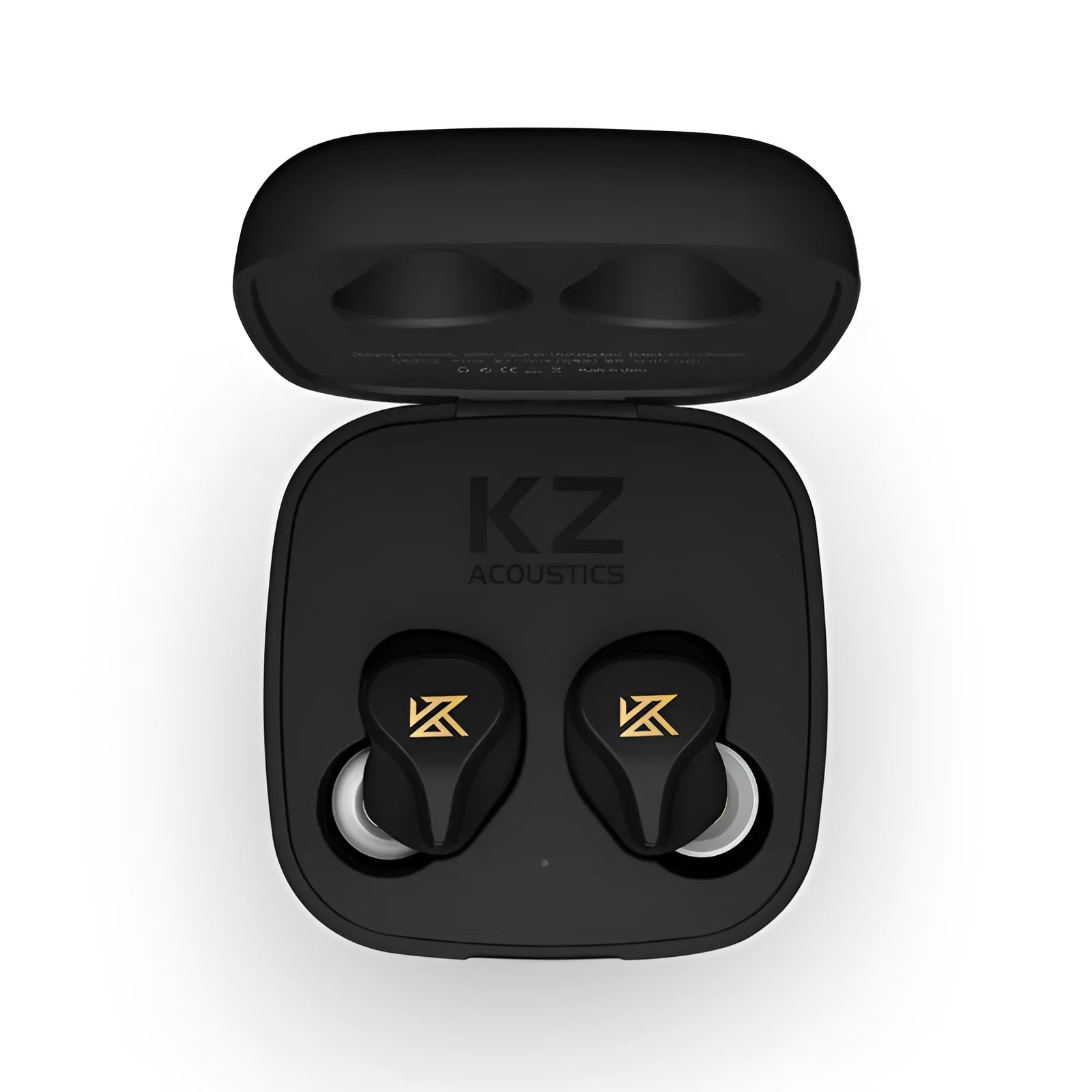Z1 true wireless Bluetooth earbuds in Black with PC resin housing and in-ear fit