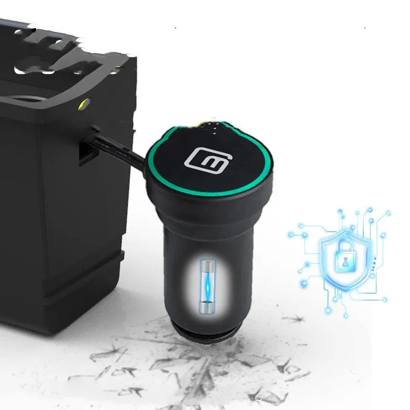 Volkswagen Lavida Polo Weiling car charger with QC3.0 fast charge and ABS plastic construction