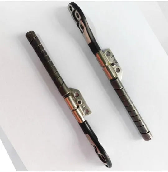 MacBook Pro 15-inch A1286 computer screen shaft pair in foam packaging