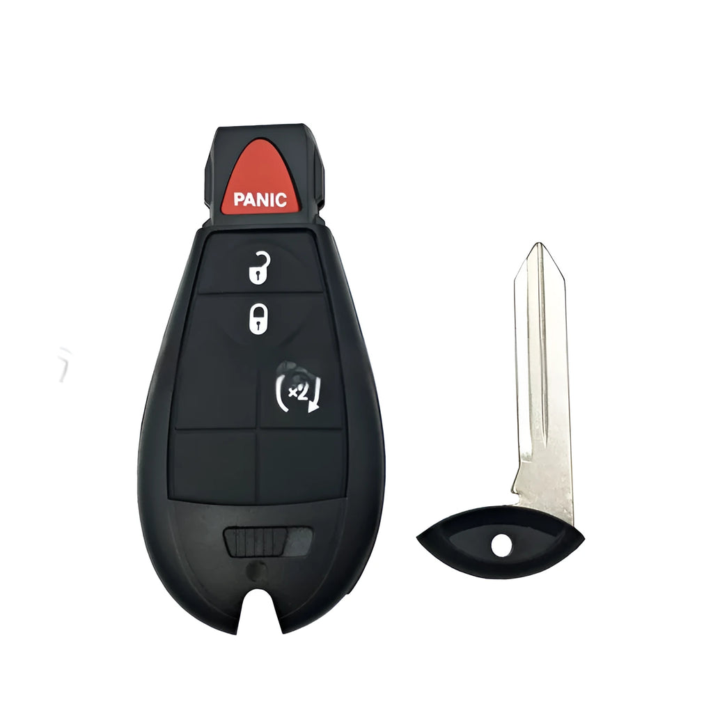 Plastic replacement key shell case for Dodge and Chrysler car smart keys