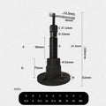 Brake drum dismantlement tool for electric tricycles with chrome vanadium steel construction