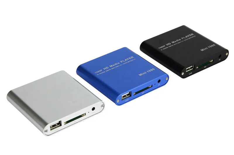 1080P Full HD media player with all-metal construction and HDMI interface