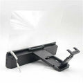 12-inch mobile phone screen amplifier with flexible gooseneck stand and built-in speakers