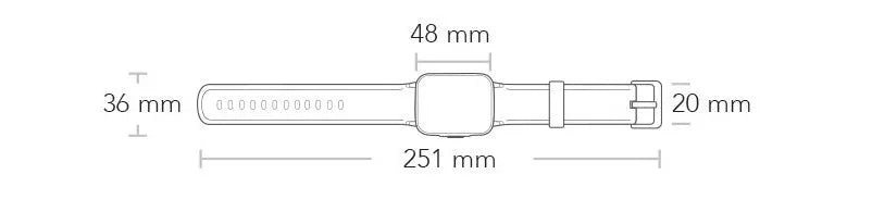 Black waterproof smart bracelet with a 1.4 inch screen on a silicone wrist strap.