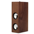 Wooden cabinet Bluetooth speaker with retro design in choice of bamboo, walnut, or sapele finishes
