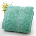 Thickened bath towel beach towel cotton 80% weak twist 70x140cm apple green