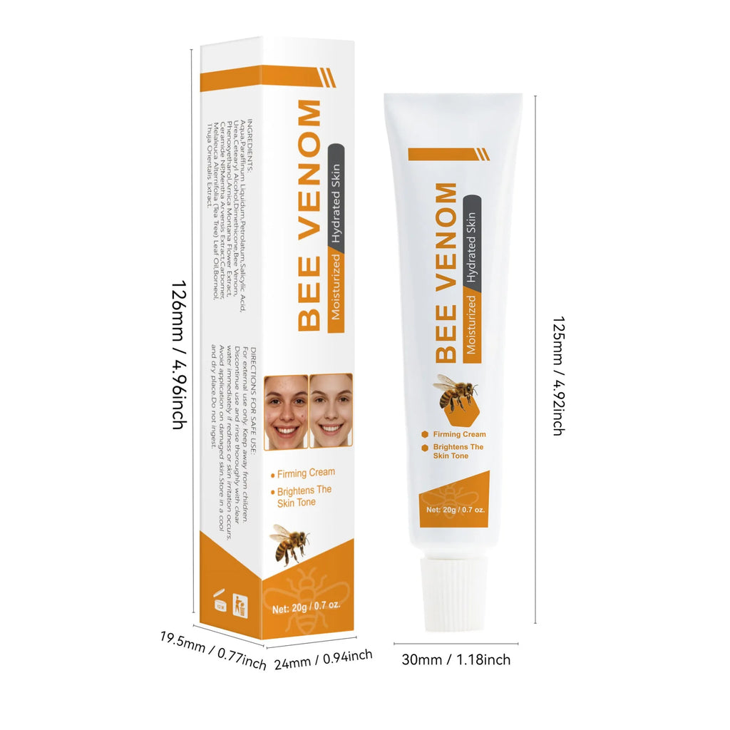 Universal Beauty Bee Facial Cream 20g jar on white background, product label visible