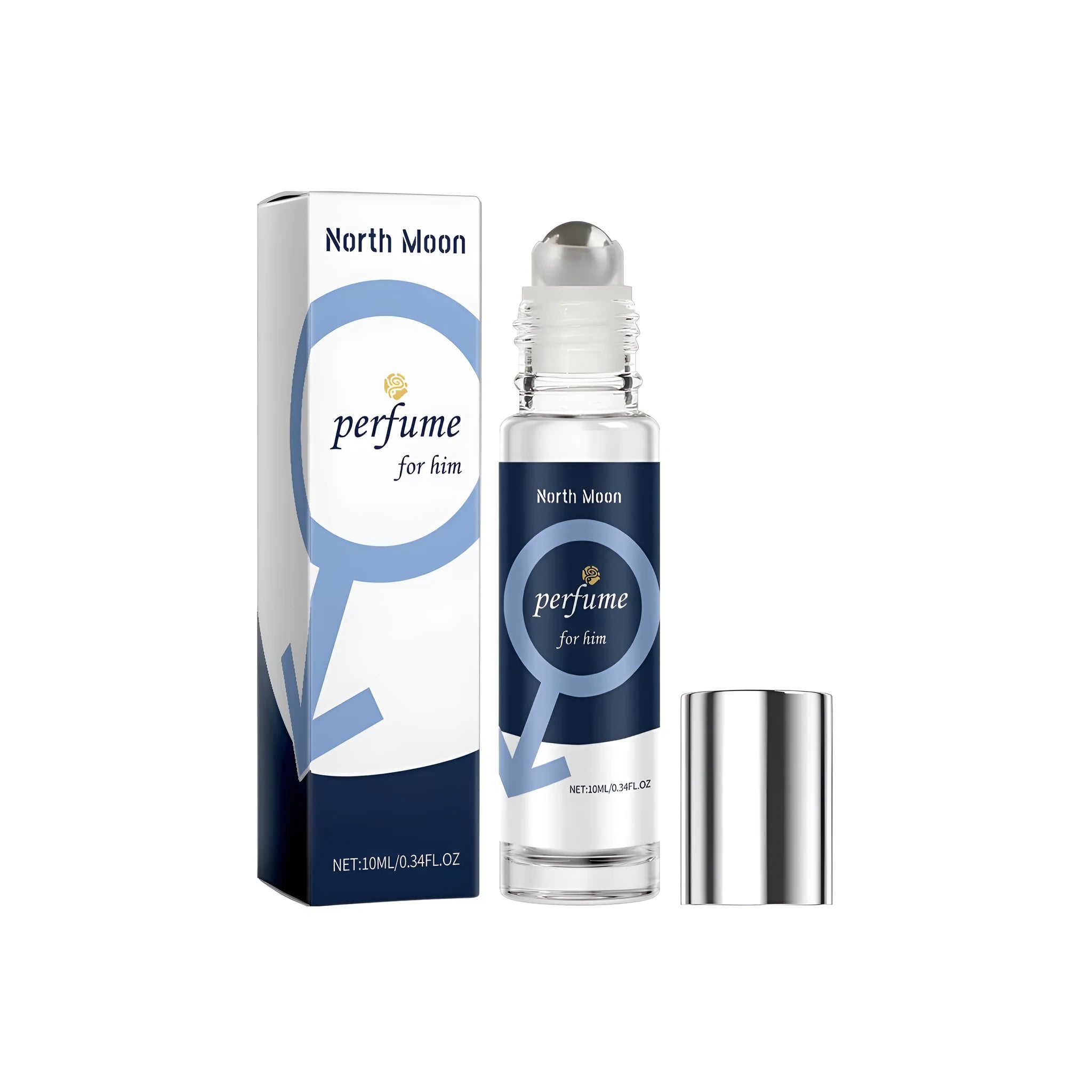 10ml men's perfume bottle with bergamot patchouli jasmine fragrance