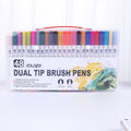 Set of watercolour pens in a case, showing multiple colour options for artists and promotional use.