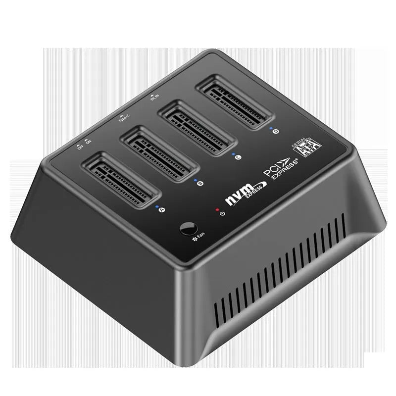 Aluminium M2 dual protocol SSD base with dimensions 90mm by 78mm by 34mm